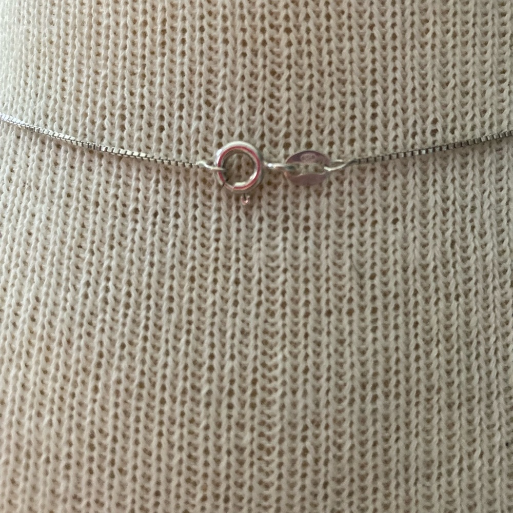 Emily Sterling necklace Silver 18” - Picture 5 of 9